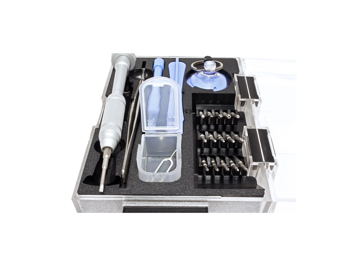 VALUE Präzisionswerkzeug-Set für Elektronik-Kleingeräte, 24 Teile