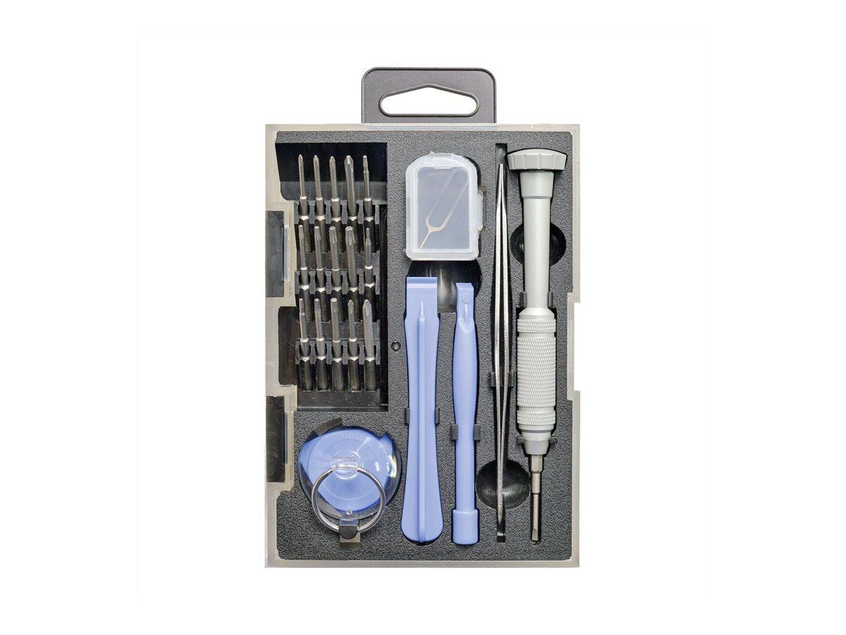 VALUE Präzisionswerkzeug-Set für Elektronik-Kleingeräte, 24 Teile