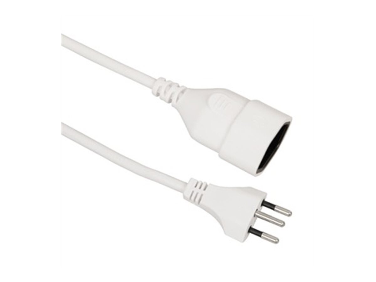 VALUE Verlängerungskabel T12/T13, weiß, 3 m
