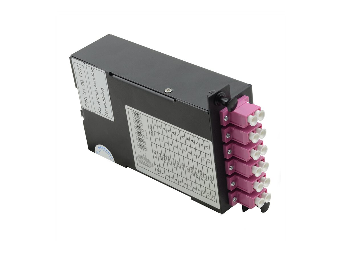 VALUE MPO-Modul, MPO-Stecker / 12x LC-Buchse