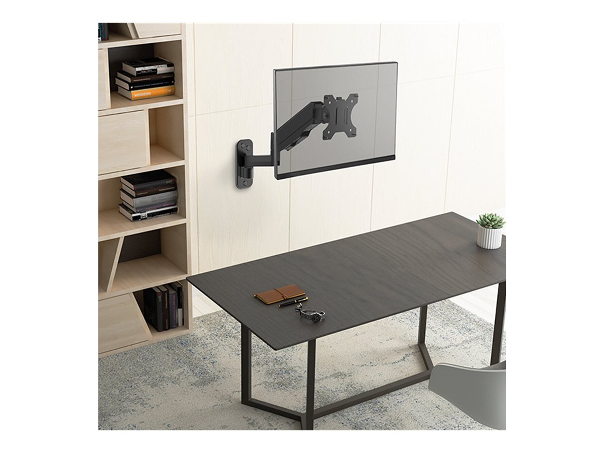 VALUE LCD-Arm, Wandmontage, 5 Gelenke, 17-32 Zoll, bis 8 kg, schwarz