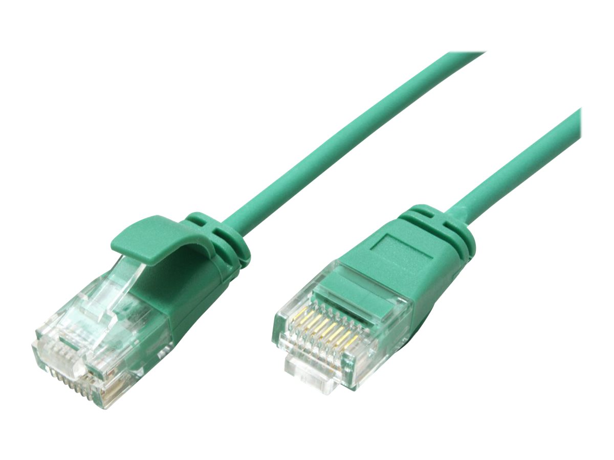 ROLINE UTP DataCenter Patchkabel Kat.6A (Class EA), LSOH, slim, grün, 1,5 m