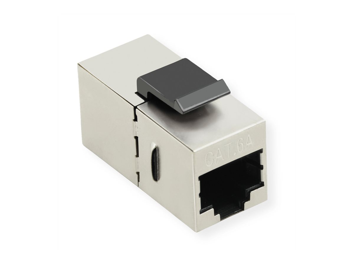 VALUE RJ-45 Kupplung, Keystone, geschirmt, Kat.6A (Class EA)