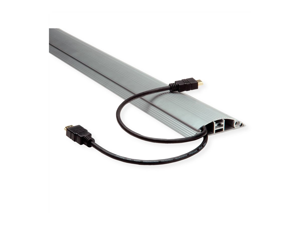 ROLINE HDMI High Speed Kabel mit Ethernet, TPE, schwarz, 1,5 m
