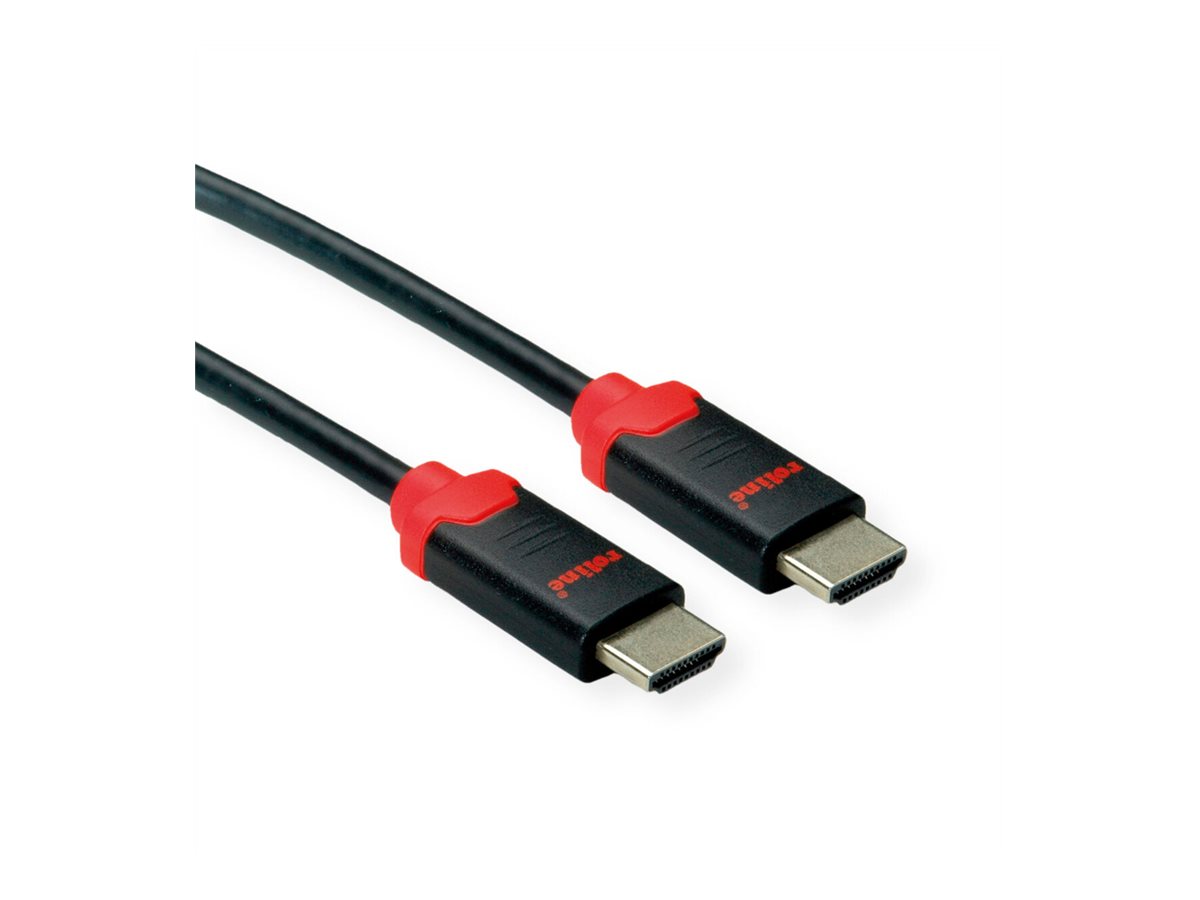 ROLINE 10K HDMI Ultra High Speed Kabel, ST/ST, schwarz, 2 m