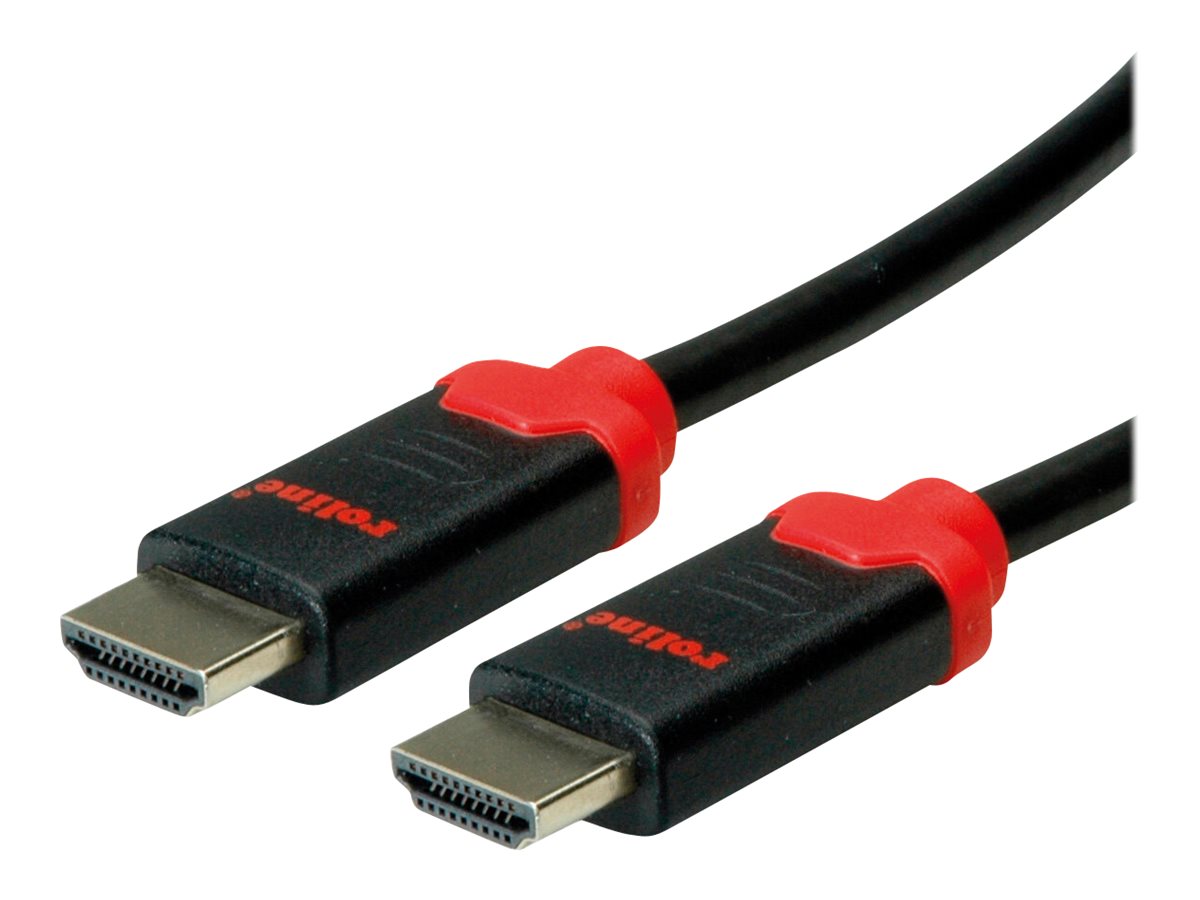 ROLINE 10K HDMI Ultra High Speed Kabel, ST/ST, schwarz, 5 m