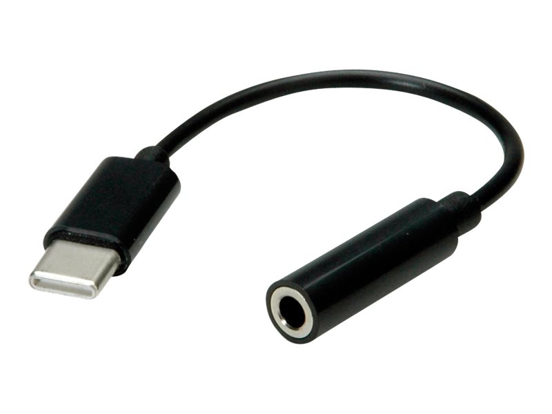 VALUE Adapter USB Typ C - 3,5mm Audio, ST/BU, 0,13 m