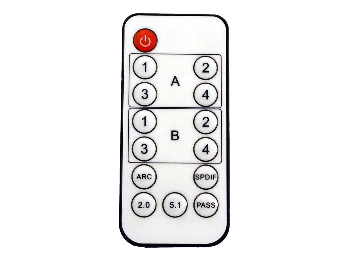 ROLINE 4K HDMI Matrix Switch, 4 x 2, mit Fernbedienung