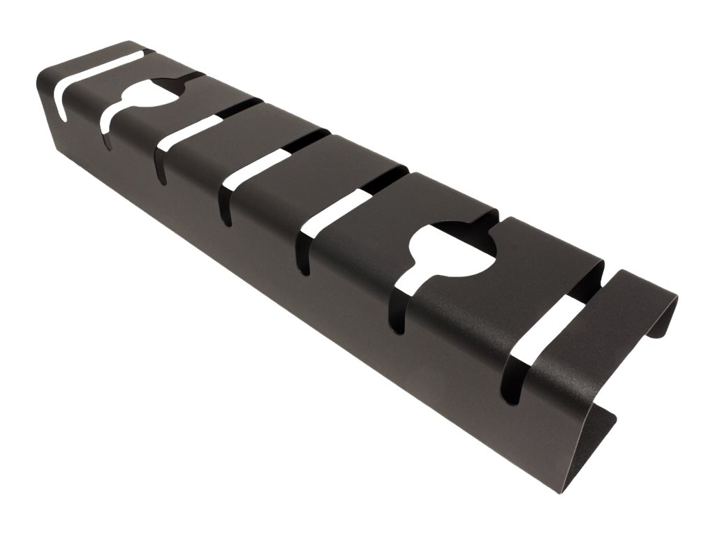 ROLINE Kabelkanal, Untertischmontage (2 Stück), schwarz