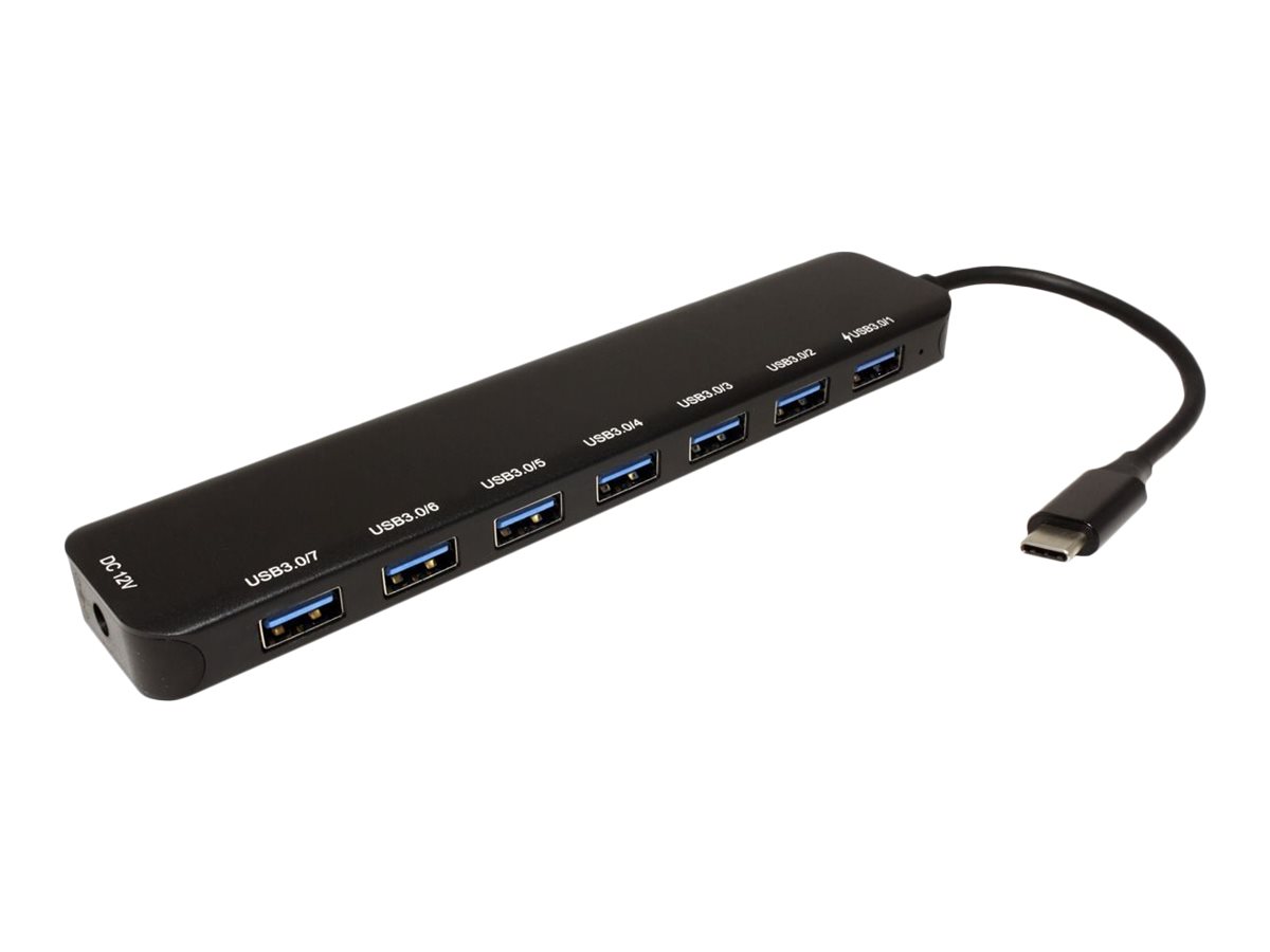 VALUE USB 3.2 Gen 1 Hub, 7fach, Typ C Anschlusskabel