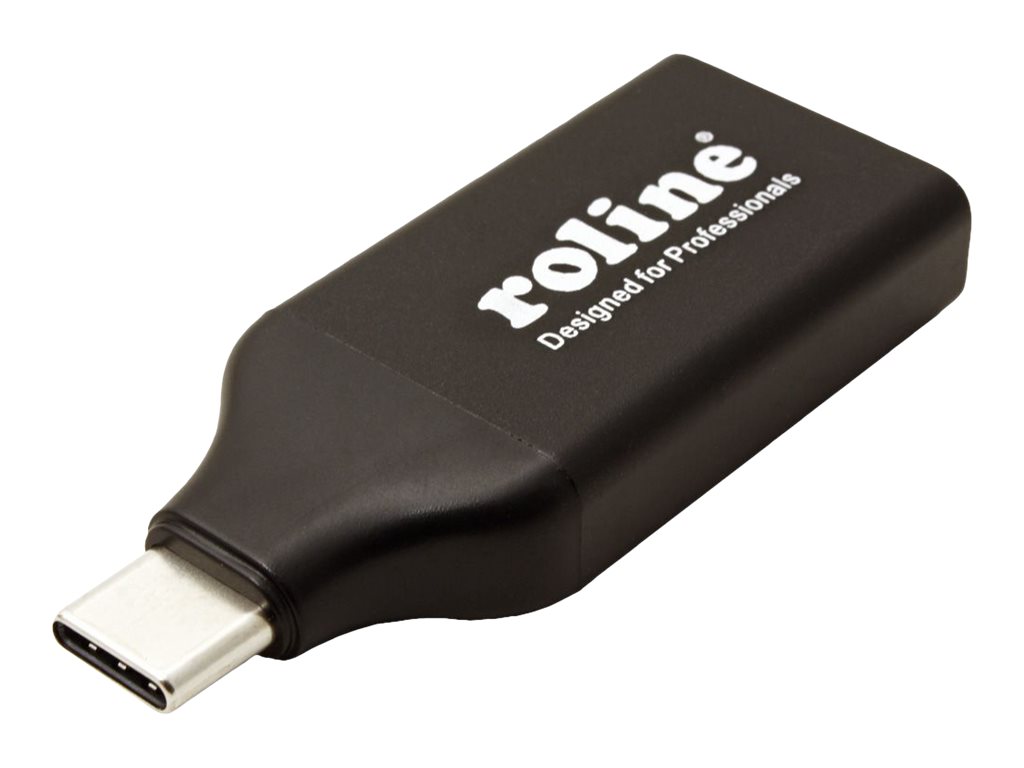ROLINE Display Adapter USB Typ C - DisplayPort v1.2