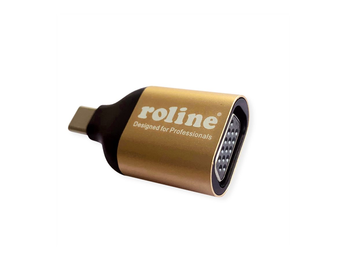 ROLINE GOLD Display Adapter USB Typ C - VGA