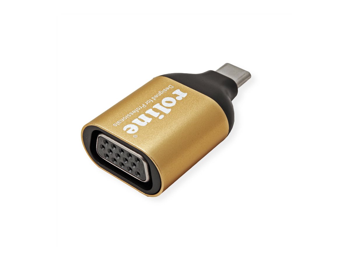 ROLINE GOLD Display Adapter USB Typ C - VGA