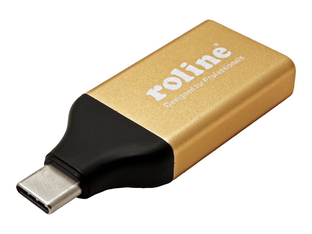 ROLINE GOLD Display Adapter USB Typ C - DisplayPort v1.2
