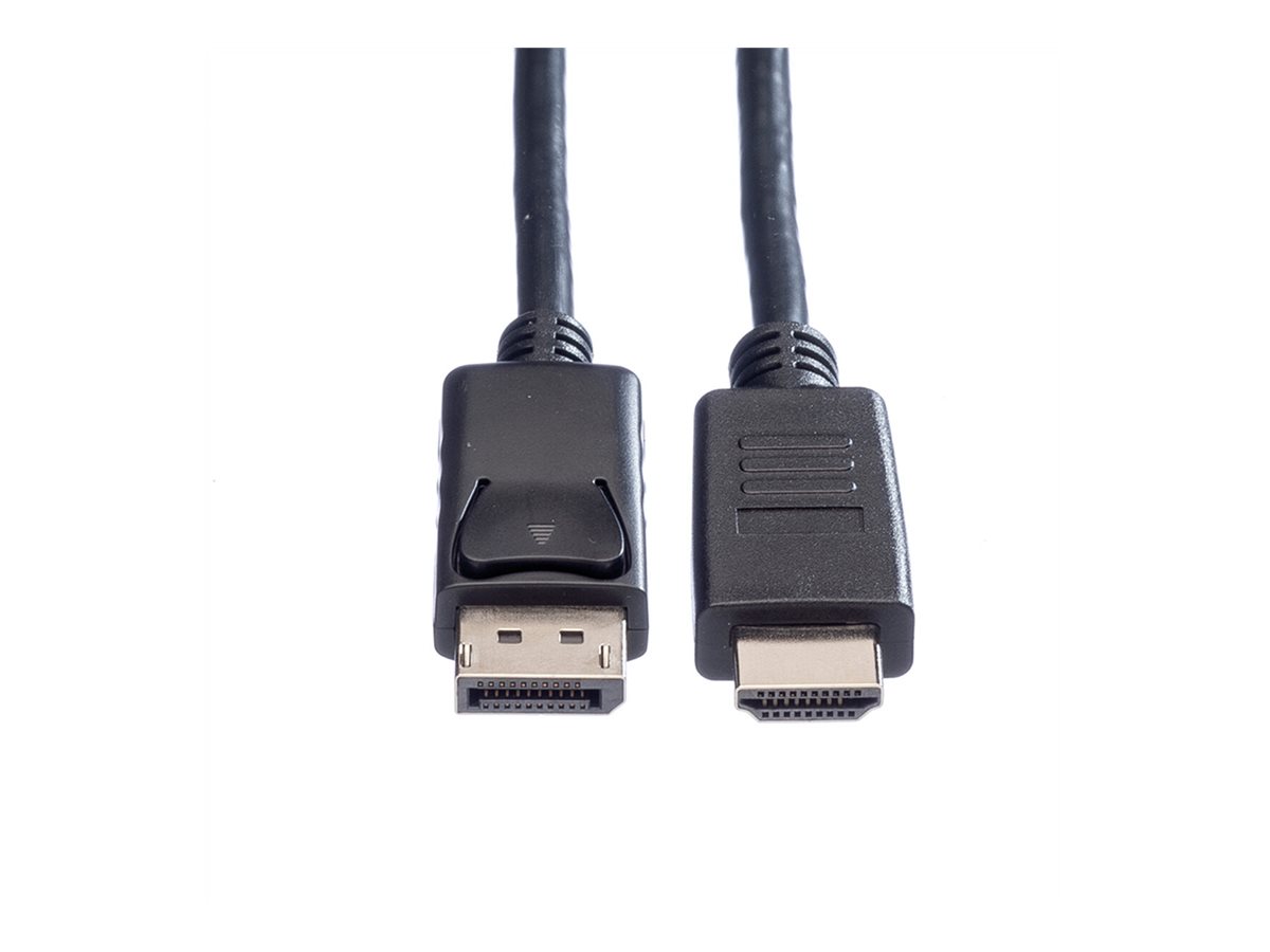 ROLINE GREEN DisplayPort Kabel DP - HDTV, ST/ST, schwarz, 2 m