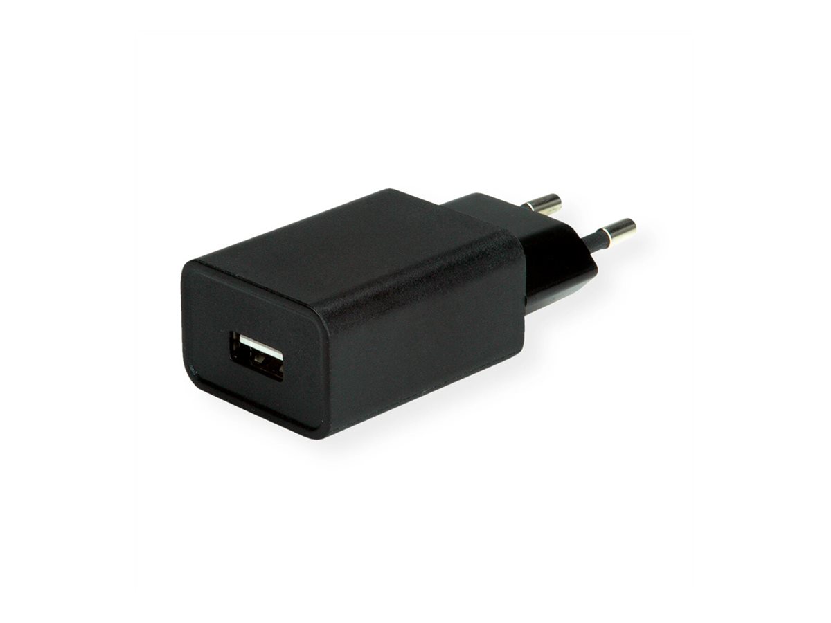 VALUE USB QC3.0 Charger mit Euro-Stecker, 1 Port (Typ-A QC), 18W