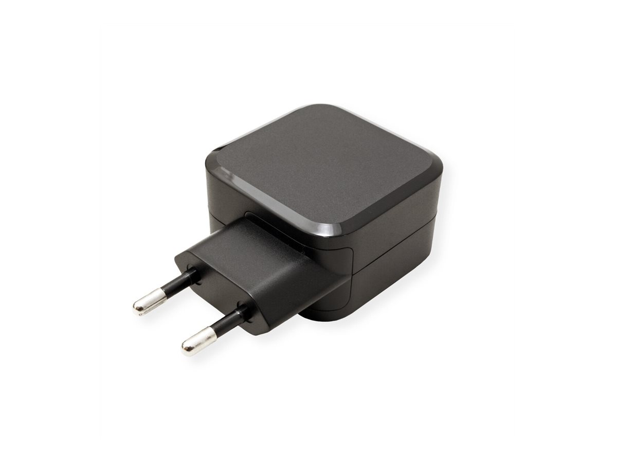 VALUE USB Charger mit Euro-Stecker, 1 Port (Typ-C PD), 45W