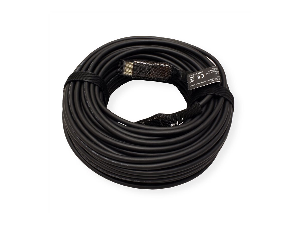 ROLINE Ultra HDMI Aktiv Optisches 8K Kabel, 50 m