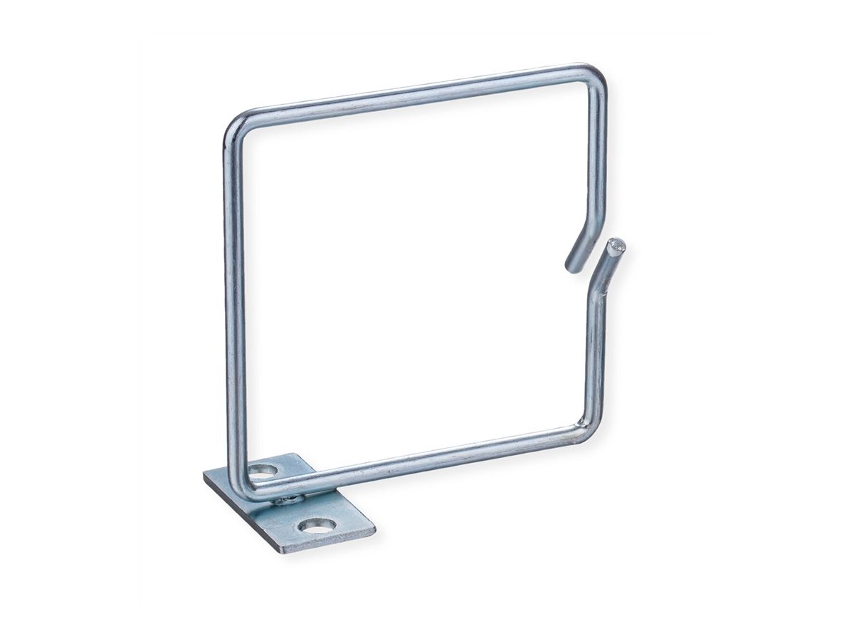 ROLINE Kabelöse, 80x80 mm, Metall, Kabeleinführung seitlich