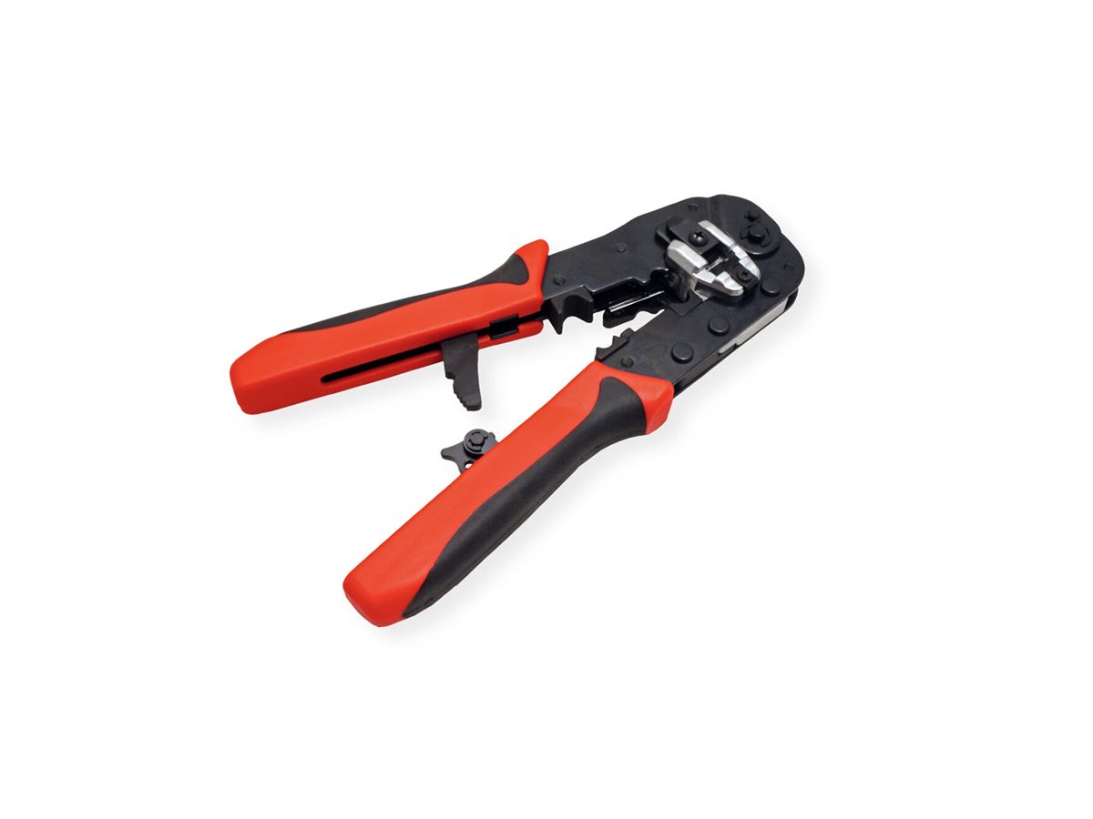 VALUE Crimpzange RJ45 (8P8C) mit/ohne Schirmanschluss