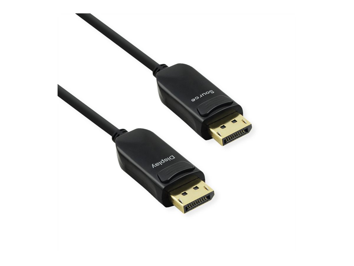 VALUE DisplayPort v1.4 Kabel (AOC), ST/ST, 50 m