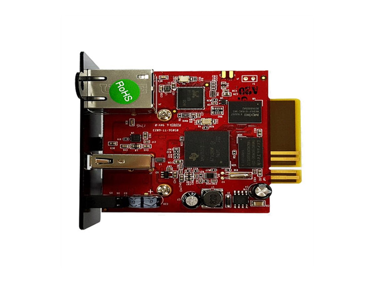 ROLINE LineSecure III Web/SNMP Card, intern, Slot Card, 1GB/s