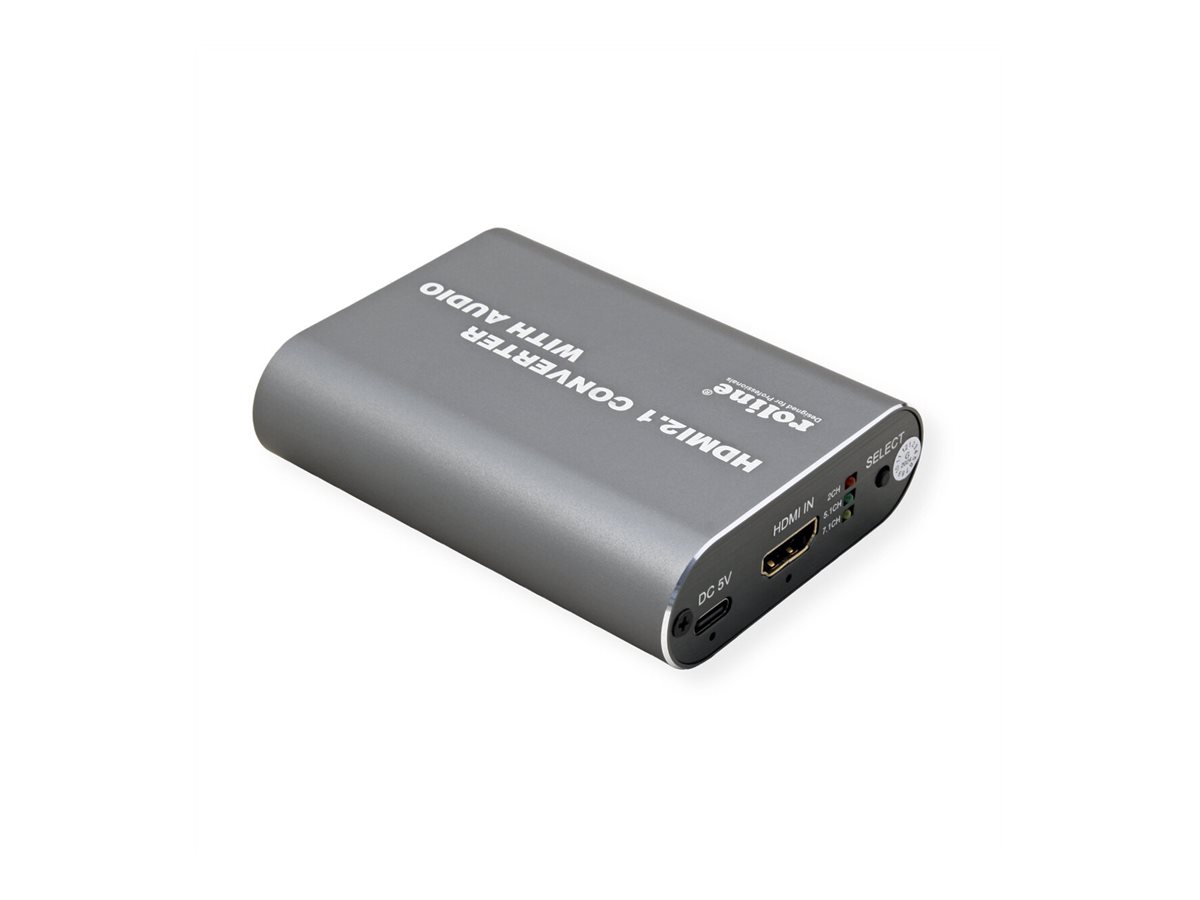 ROLINE HDMI 8K Audio Extraktor, LPCM 7.1