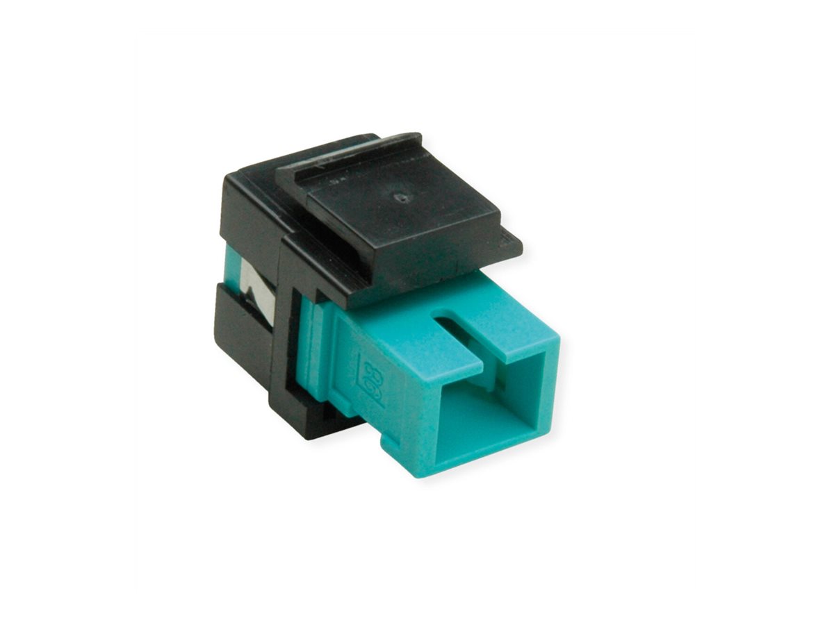 ROLINE Keystone LWL-Adapter SC/SC Simplex, Multimode, OM3