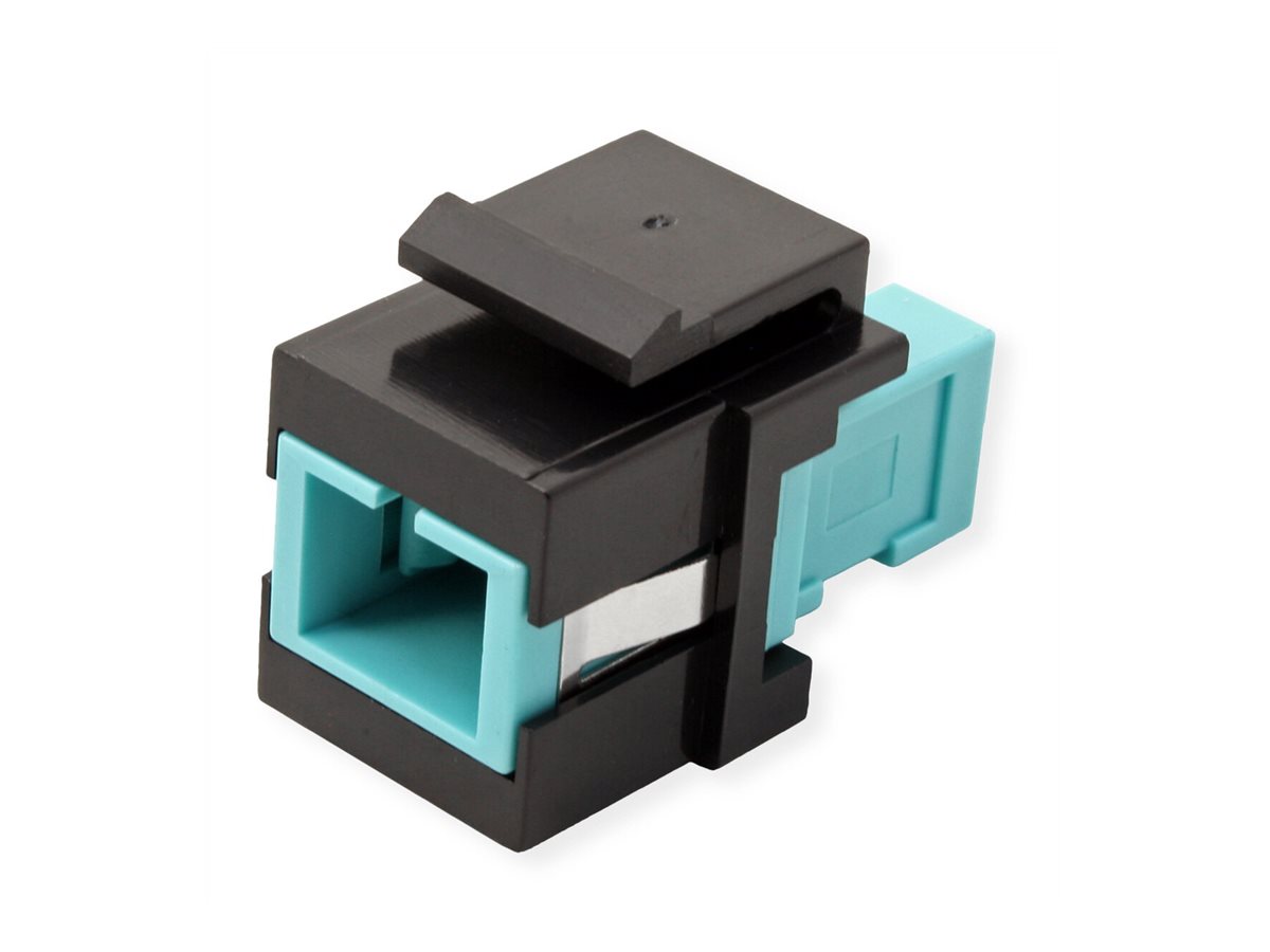 ROLINE Keystone LWL-Adapter SC/SC Simplex, Multimode, OM3