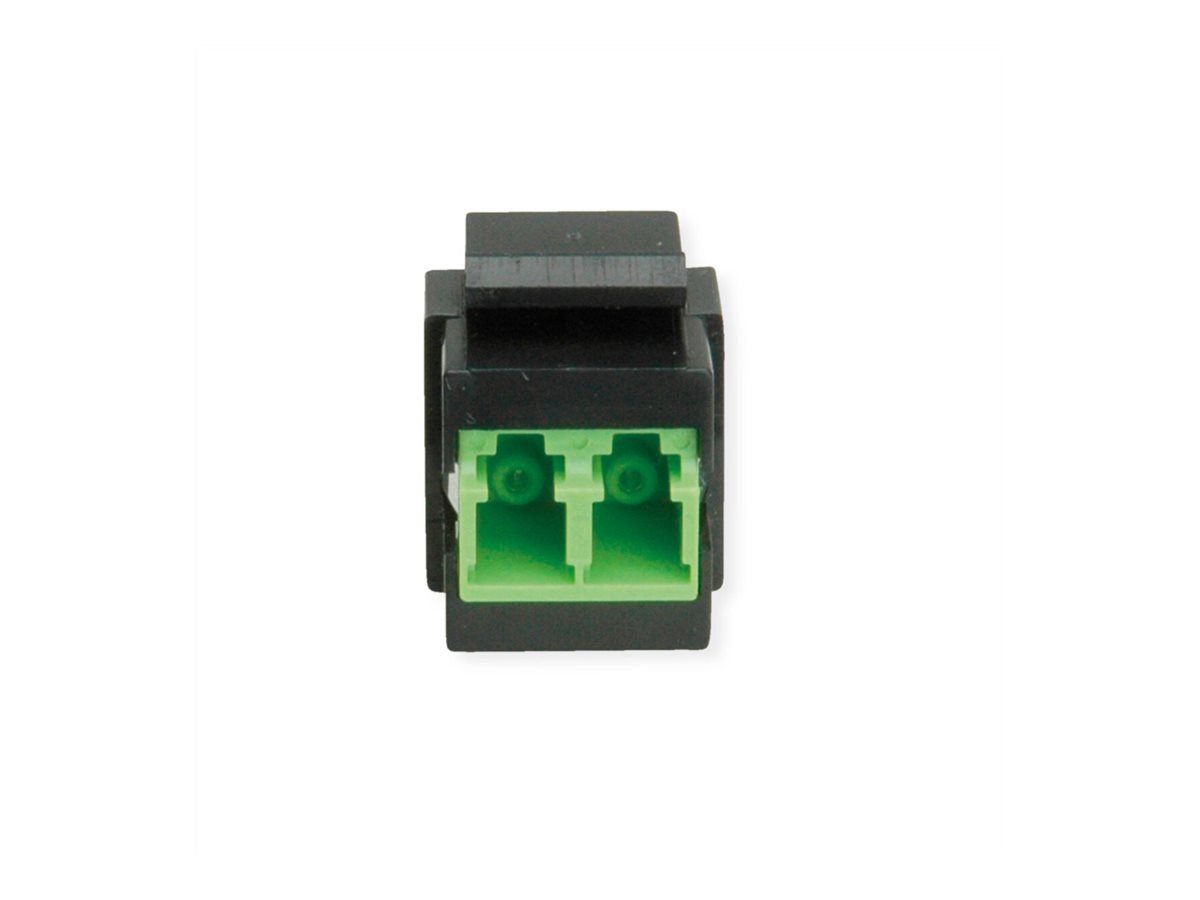 ROLINE Keystone LWL-Adapter LC/LC Duplex, Multimode, OM5