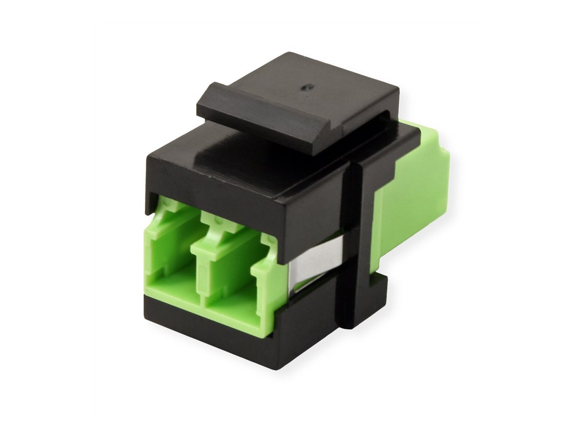 ROLINE Keystone LWL-Adapter LC/LC Duplex, Multimode, OM5