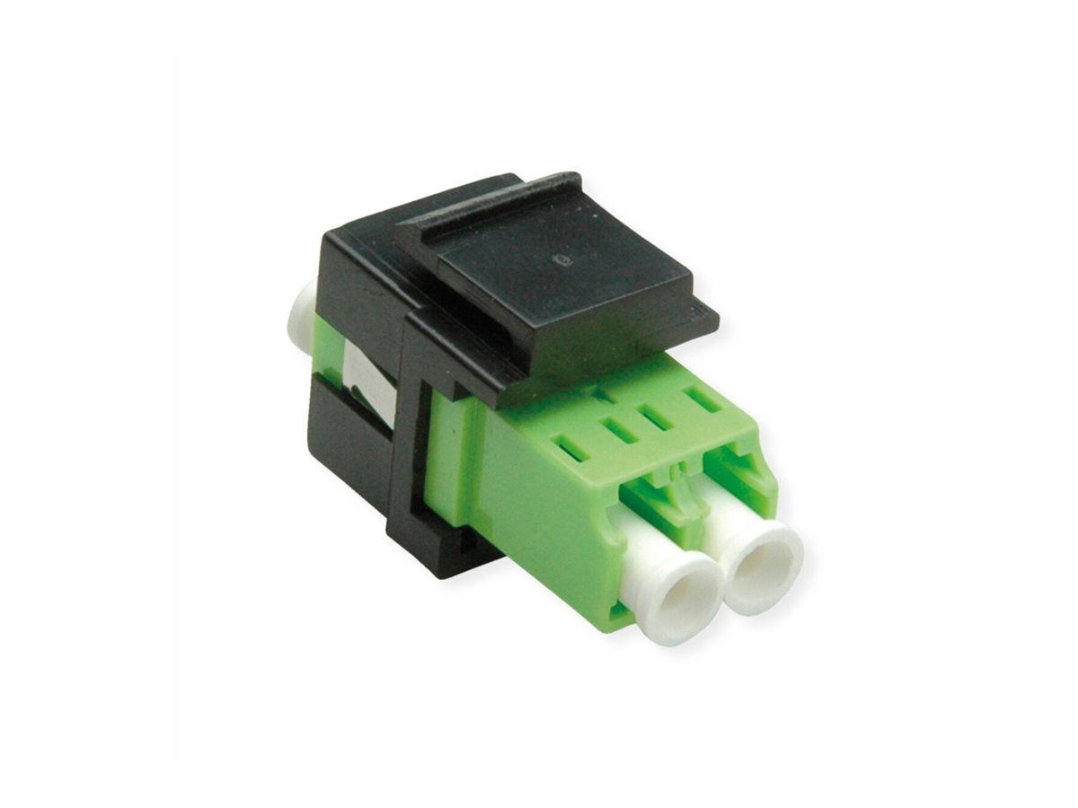 ROLINE Keystone LWL-Adapter LC/LC Duplex, Multimode, OM5