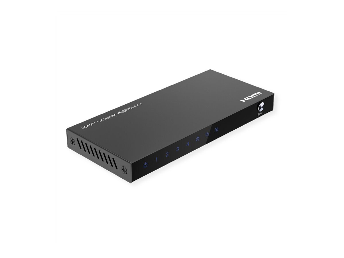 VALUE 4K HDMI Video-Splitter, 4-fach