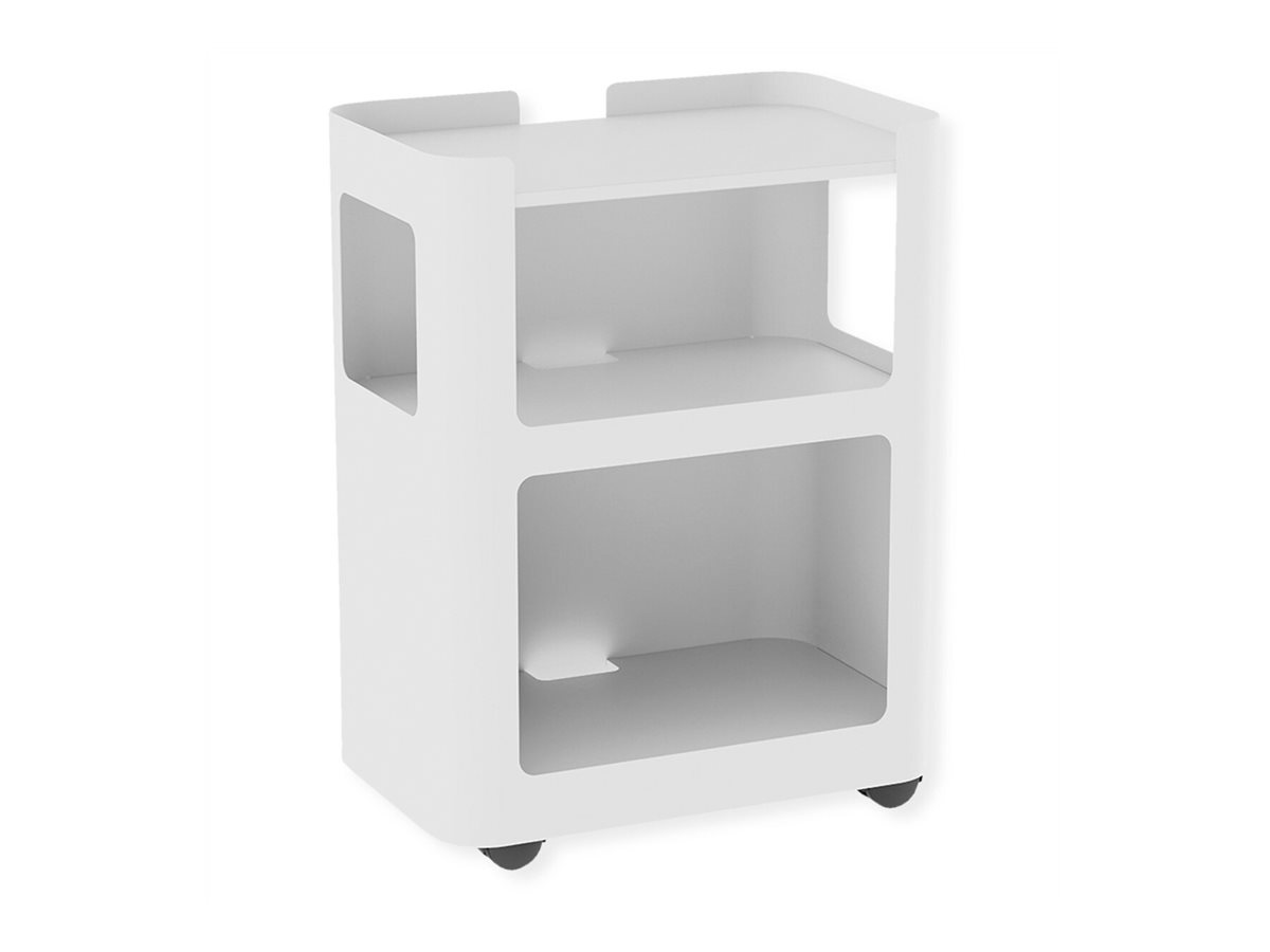 VALUE Mobiler und offener Schrank, weiß