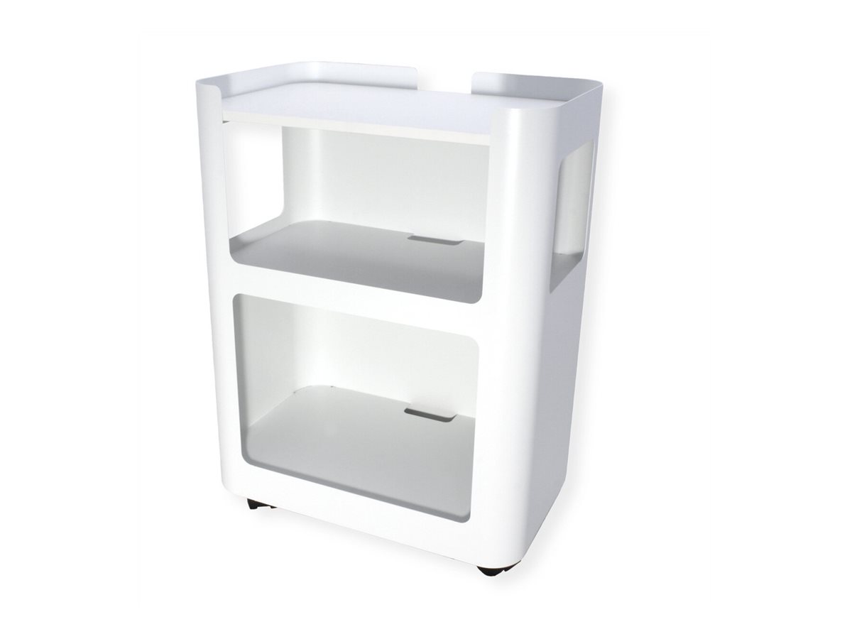 VALUE Mobiler und offener Schrank, weiß