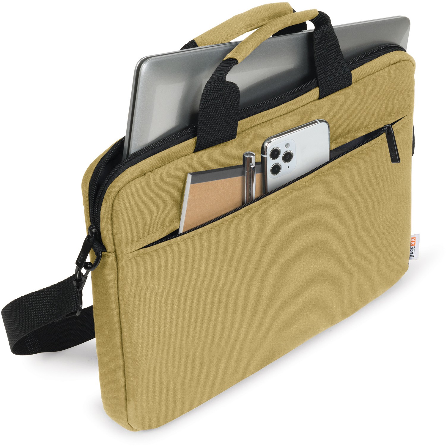 Dicota BASE XX Slim Case 13-14.1 Camel Brown