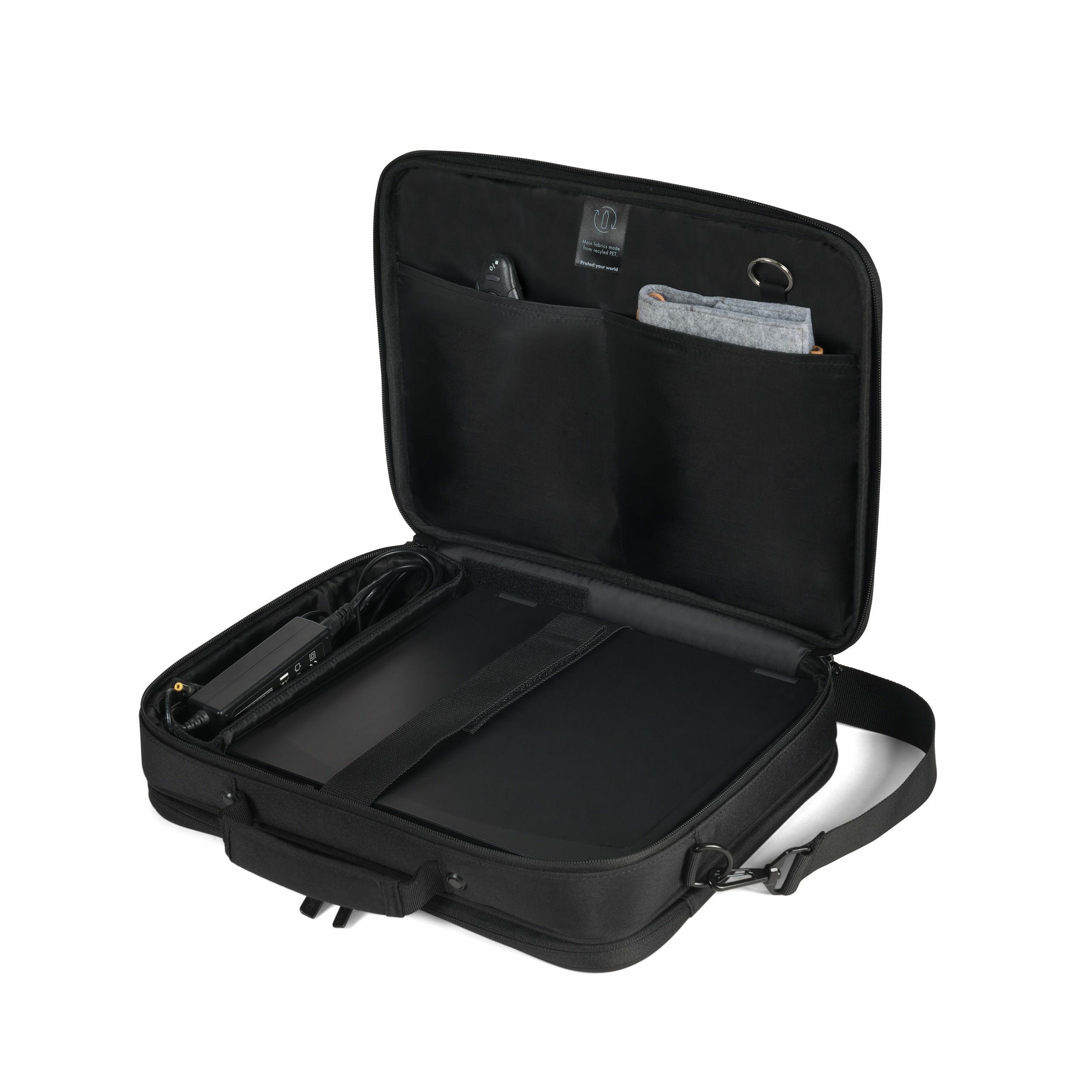 Dicota Multi Eco CORE Clamshell 13-14.1 black