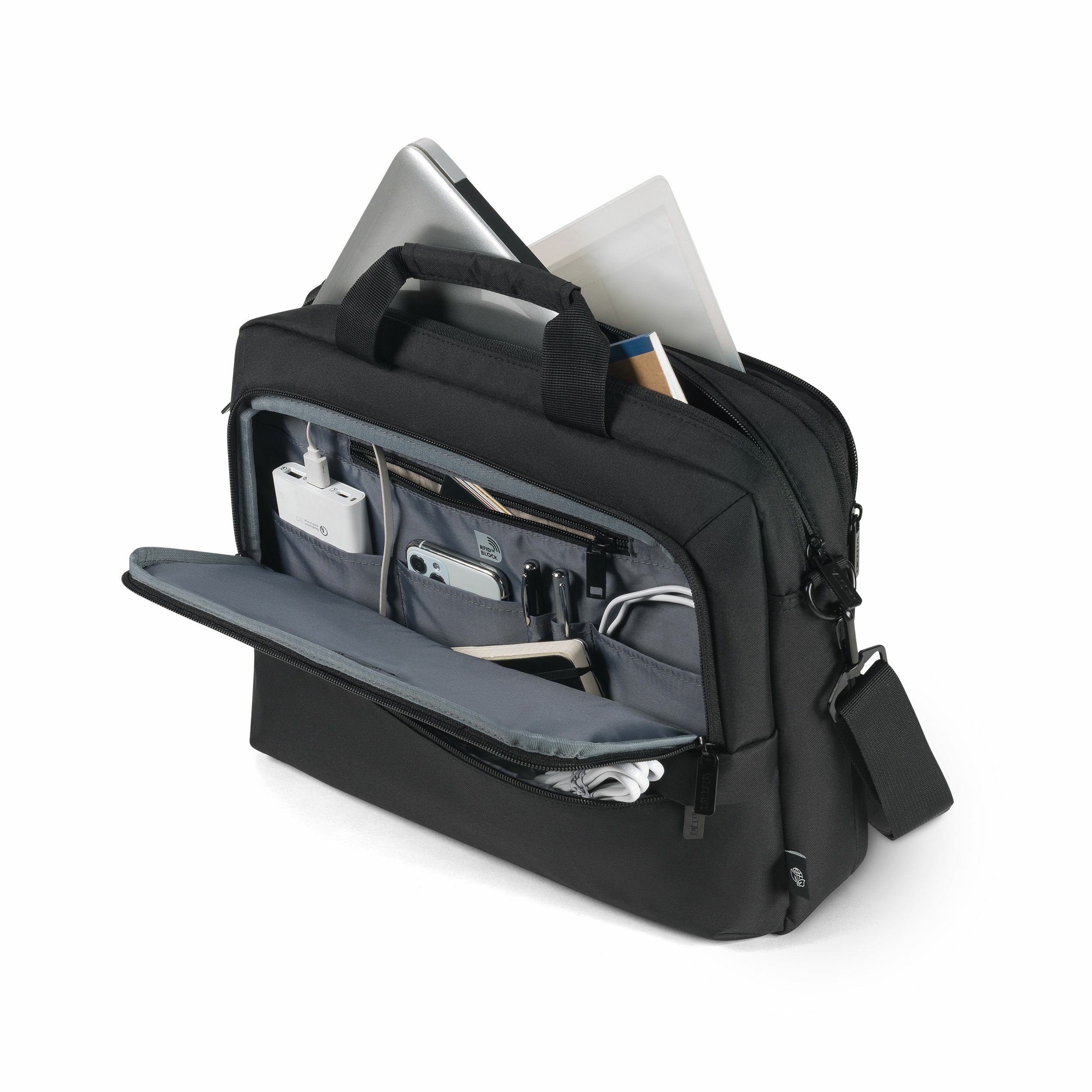 Dicota Top Traveller Eco CORE Toploader 15-17.3 black