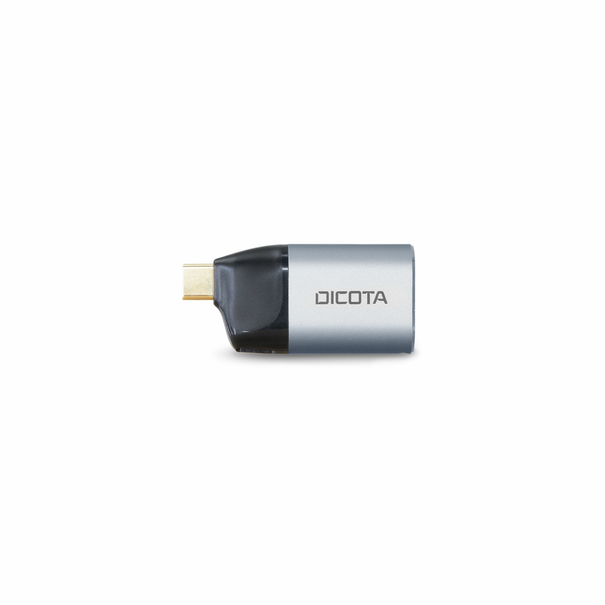 Dicota USB-C to Ethernet Mini Adapter with PD (100W) silver