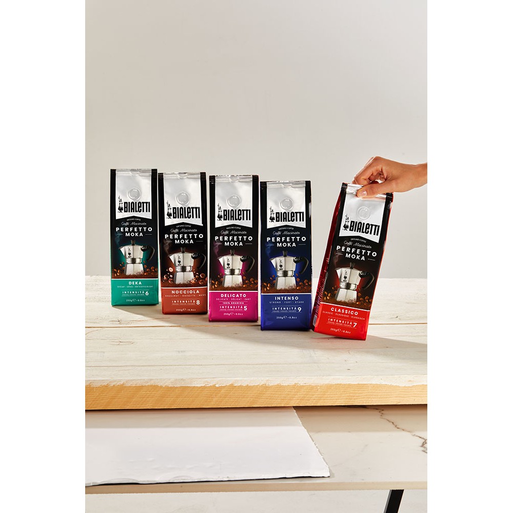 Bialetti Perfetto Moka chocolate gemahlen 250 g