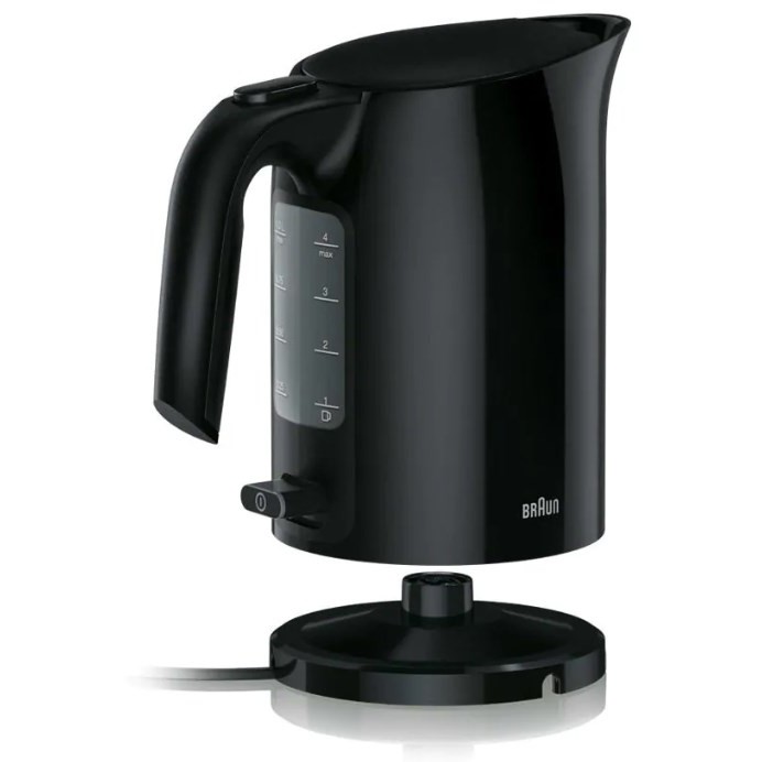 Braun PurEase WK 3000 WH Wasserkocher 1 l 2200 W Schwarz