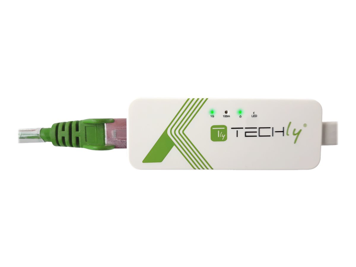 TECHLY USB3.0 RJ45 Adapter WEISS