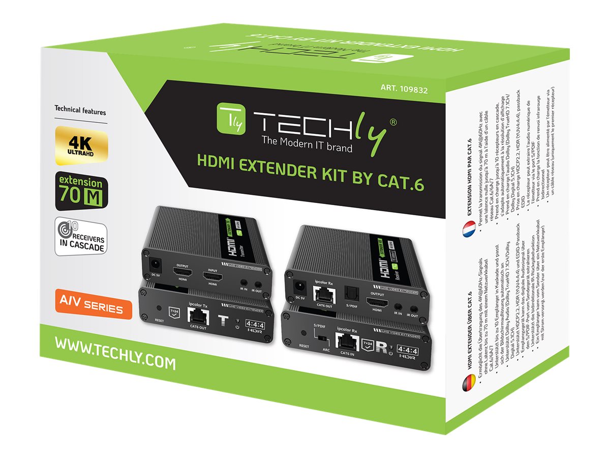 TECHLY HDMI 4K Extender Set