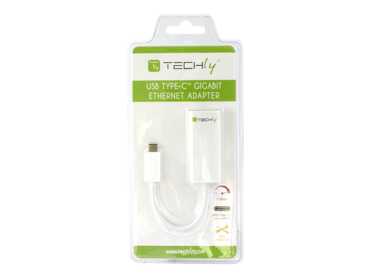 TECHLY USB 3.1 Typ C auf RJ45 Gigabit