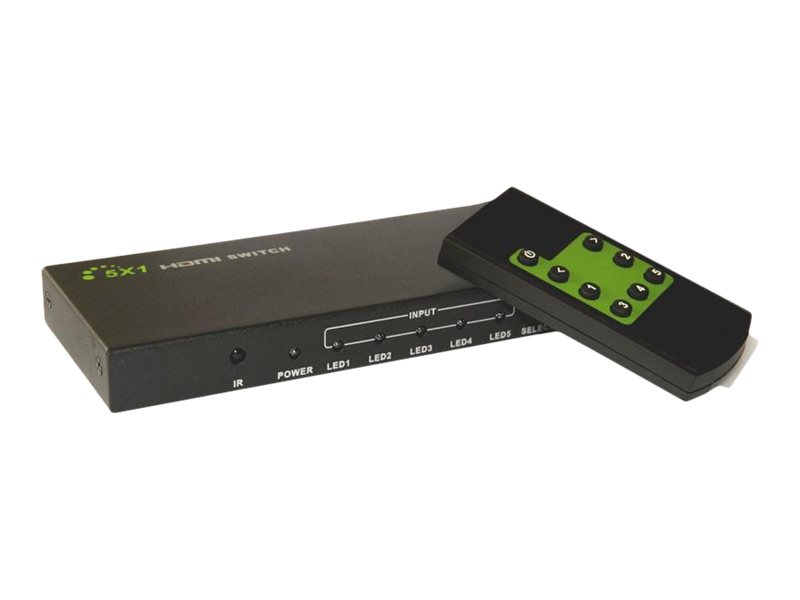 TECHLY HDMI Switch 4K UHD 3D 5-Wege