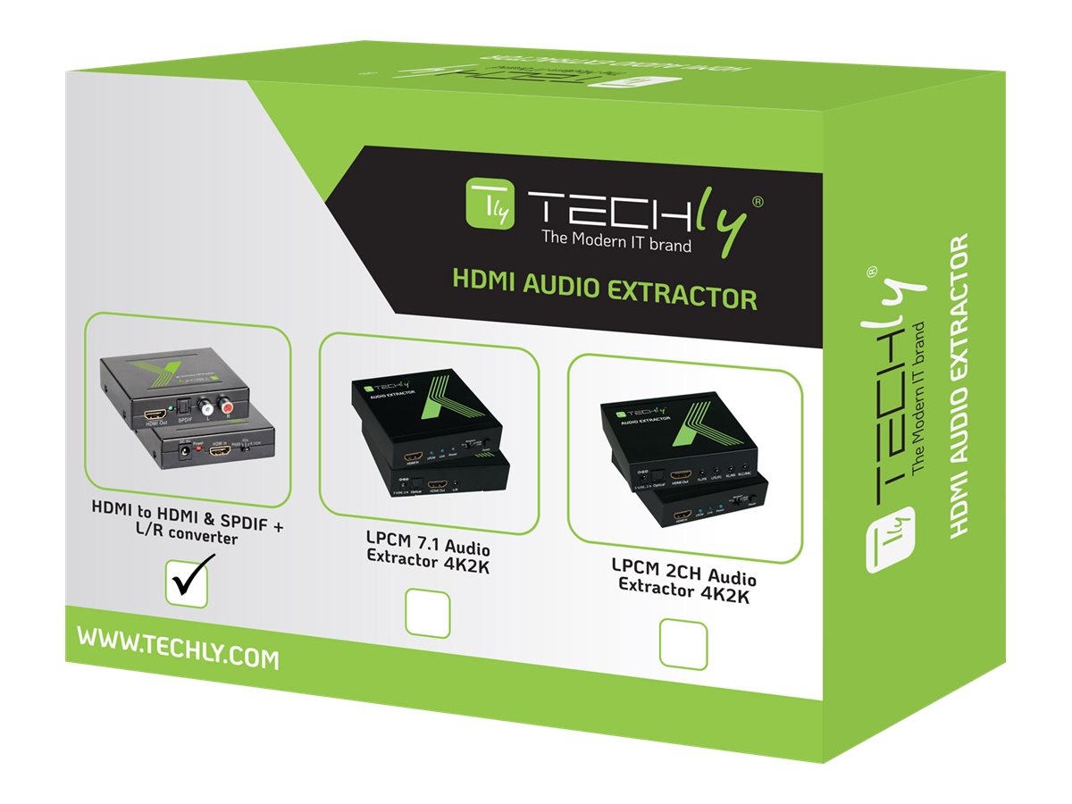TECHLY HDMI Audio Extractor