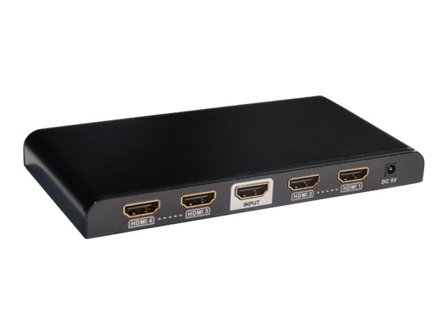 TECHLY HDMI Splitter 4K UHD 3D 4-Wege