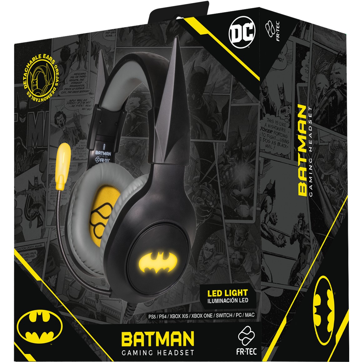 Blade Gaming Headset DC Batman inkl LED Licht