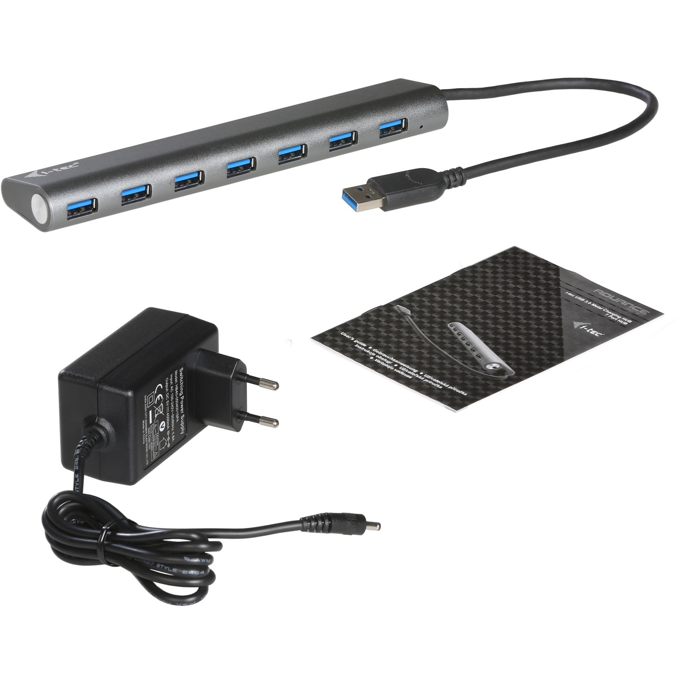 I-TEC USB 3.0 Metal Charging HUB 7 Port
