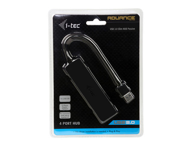 I-TEC USB 3.0 Slim Passive HUB 4 Port